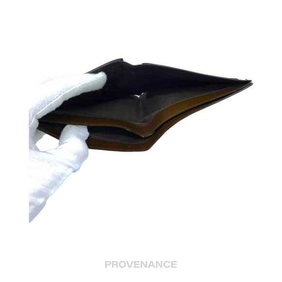 🔴 (JUNK LOT) Ferragamo Bifold Wallets - Gold Gancini - Picture 4 of 8